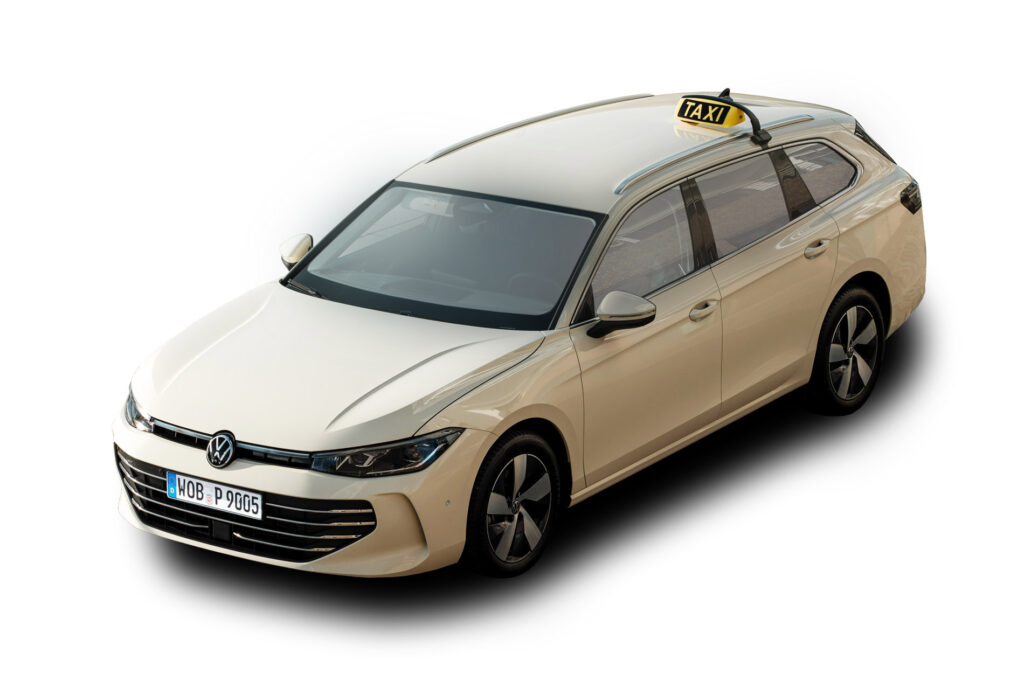 VW Passat als Taxi bei Reuss Funkservice in Hamburg
