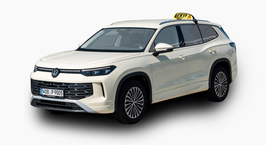 VW Tayron als Taxi bei Reuss Funkservice in Hamburg